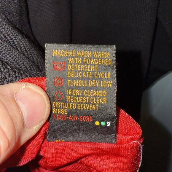 Men’s Large Titleist Corbin XCR Golf Sweater Wool V Neck Long Sleeve Black - Picture 7 of 7